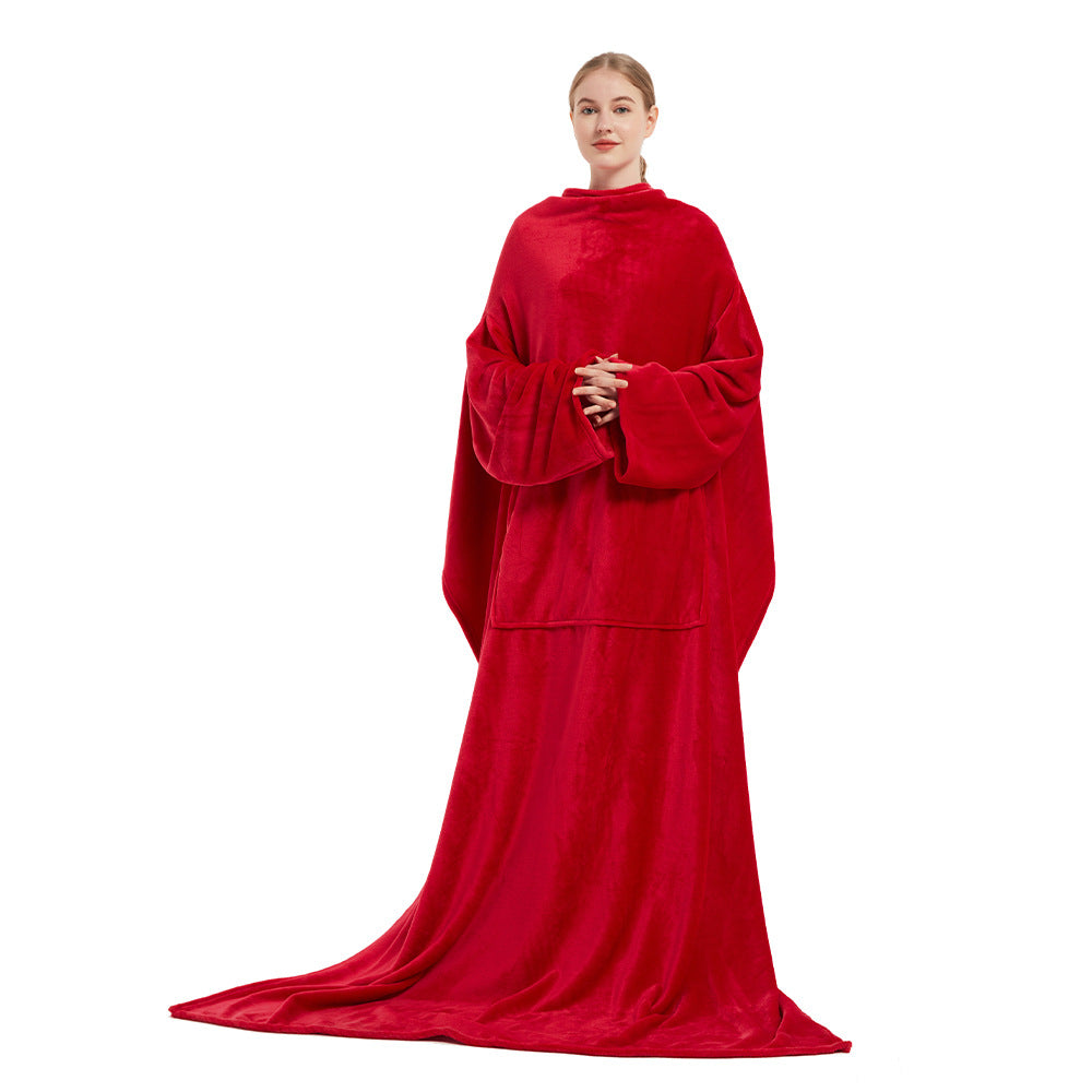 Winterprep™ Plush Coral Fleece Wearable Blanket
