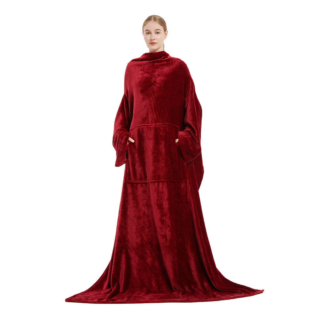 Winterprep™ Plush Coral Fleece Wearable Blanket